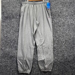 Champion Mens XL Gray Authentic Athleticwear Jogger Sweatpants Heather Gray NEW